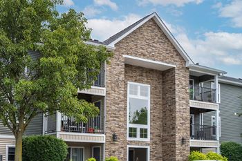 Apartment building exterior